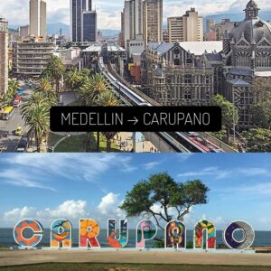 Pasaje en bus con boleto digital qr medellin- carupano -