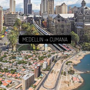 Pasaje en bus con boleto digital qr medellin- cumana -